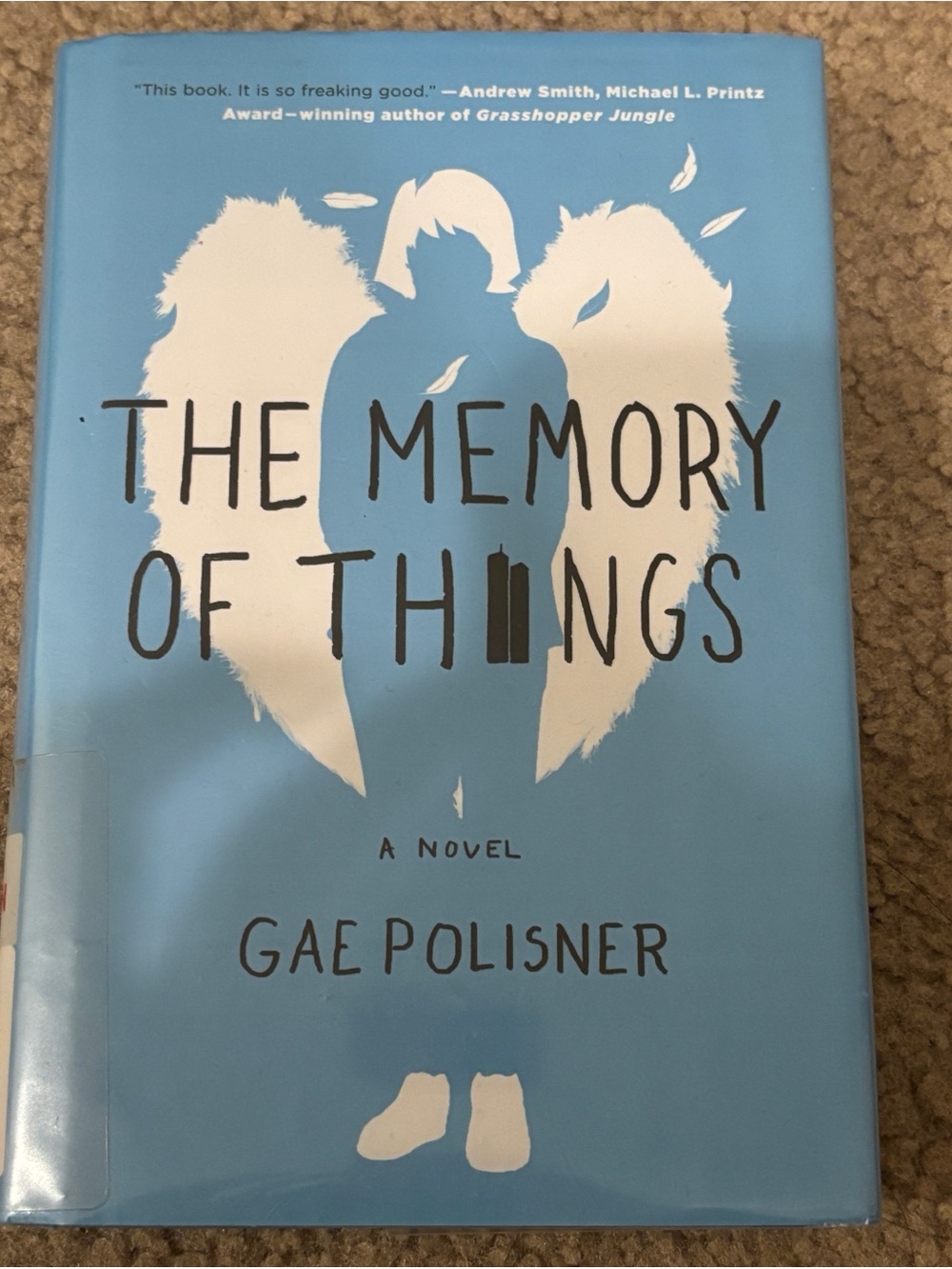 The Memory of Things by Gae Polisner Hardcover YA Novel